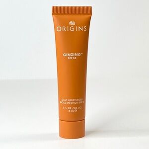 5/$25❣️☀️Origins Ginzing SPF 30 Daily Moisturizer Sunscreen Deluxe SAMPLE
